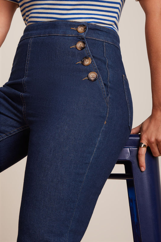 Pietra Pants - Onyx Denim