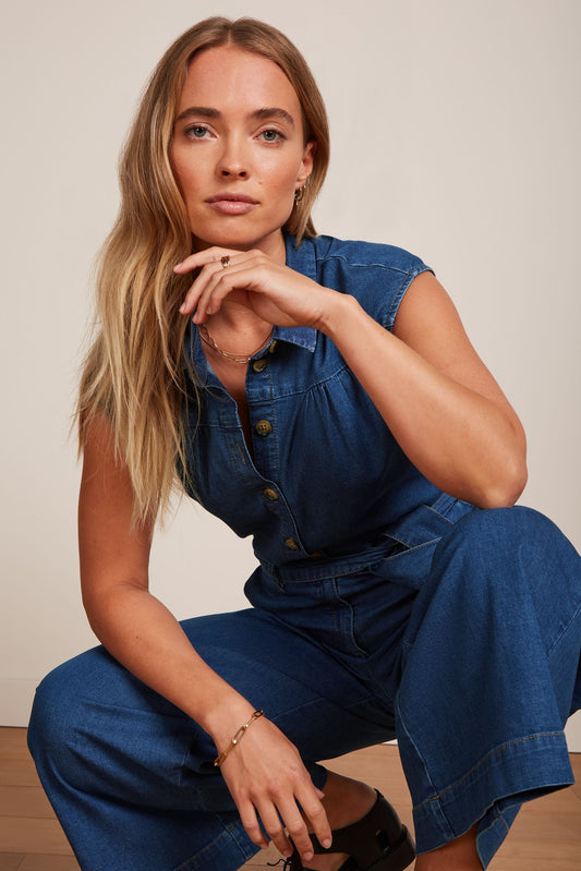 Amy Jumpsuit - Chambray