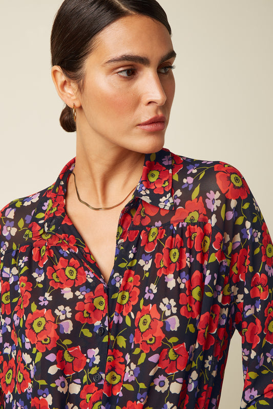 Leila Blouse Baia - Black