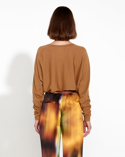Sun Dance Cashmere Knit - Tobacco