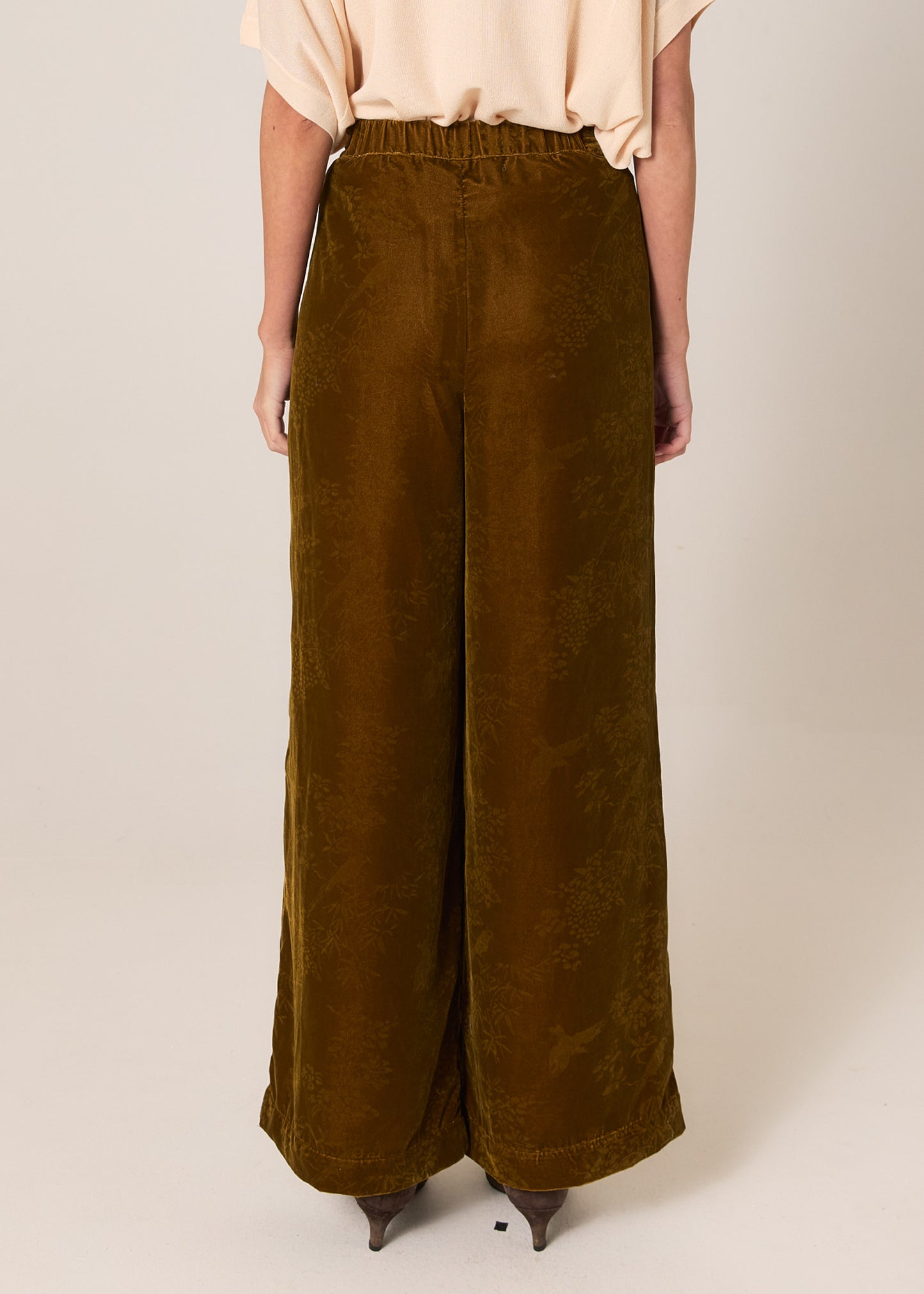 Intricate Pants - Gold