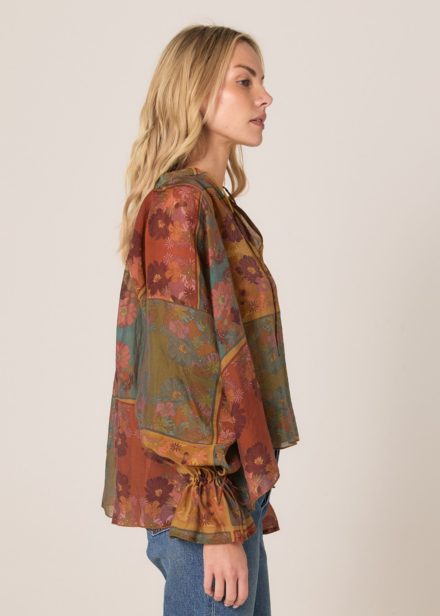 Bohemian Top - Nouveau Floral