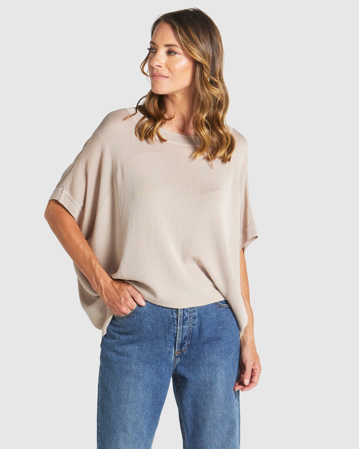 Irises Knit Top - Ash