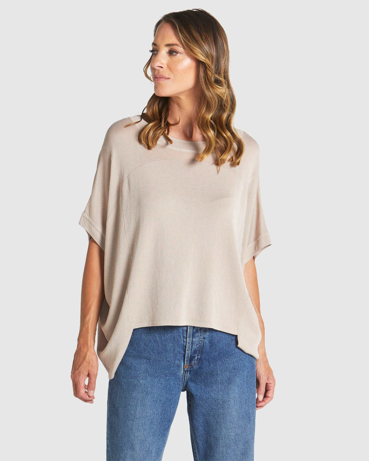 Irises Knit Top - Ash