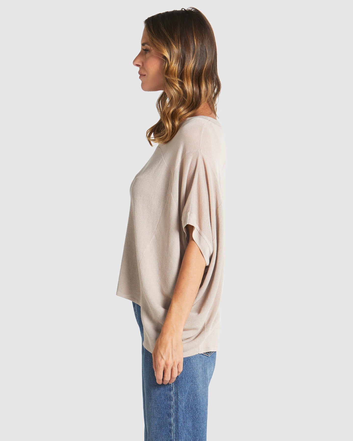 Irises Knit Top - Ash