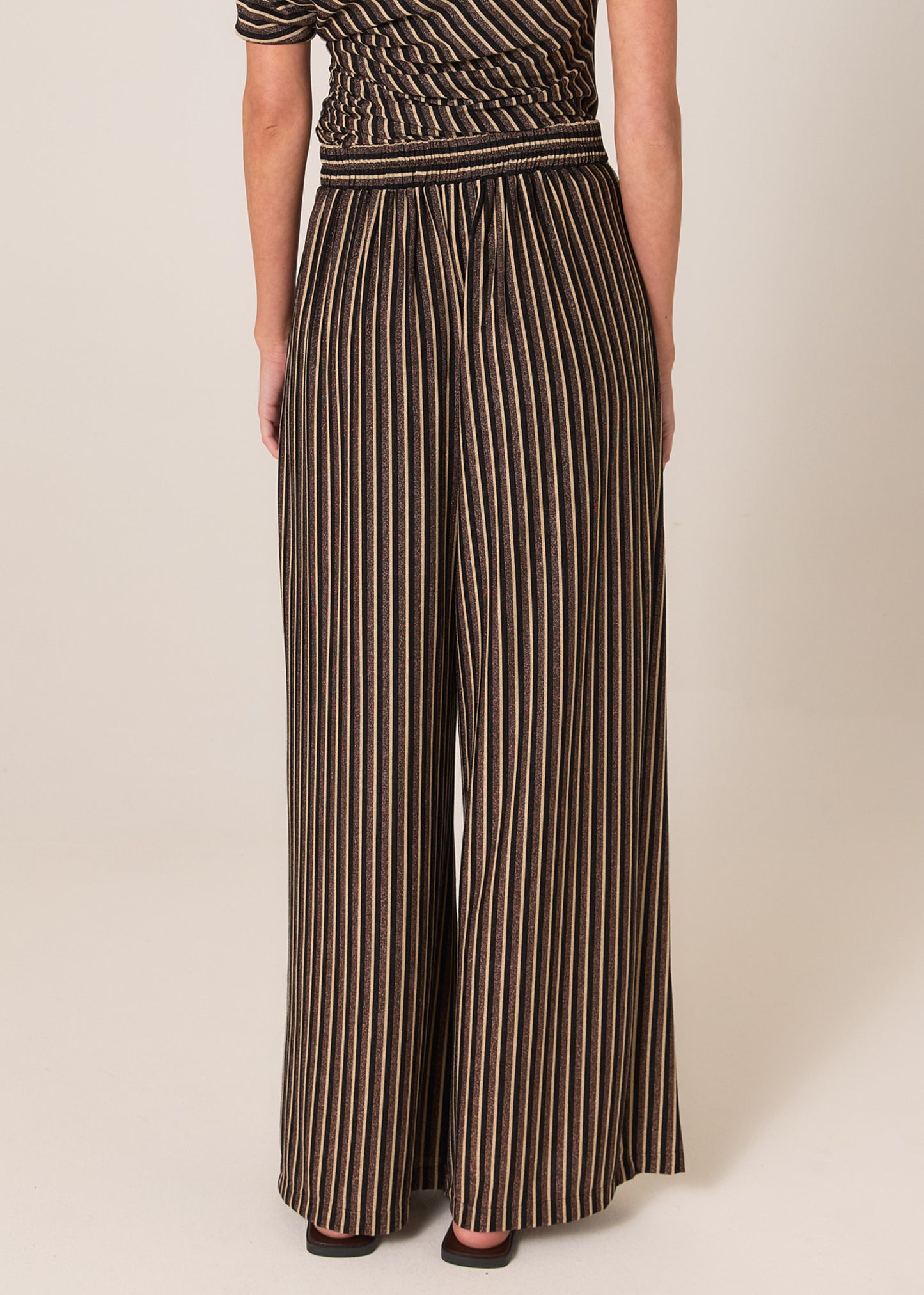 Everlyn Metallic Jersey Pant - Multi