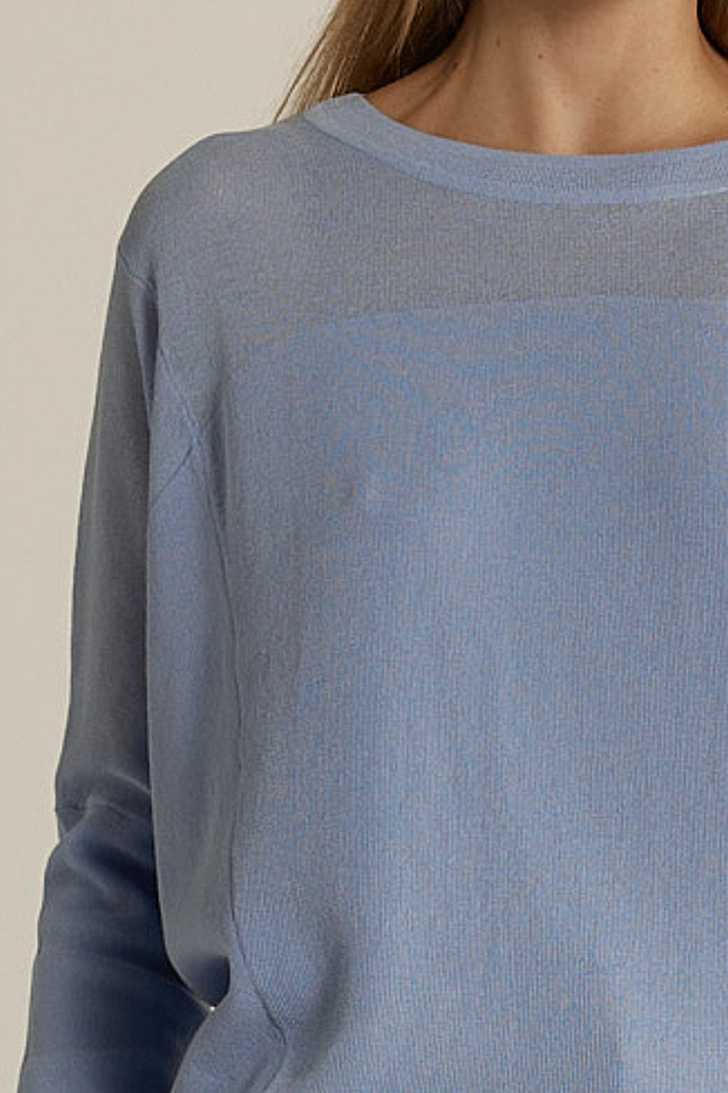 Charlie Knit - Wisteria Blue
