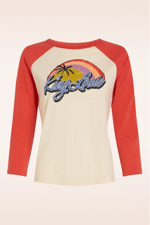 Raglan Tee - Summer Fig