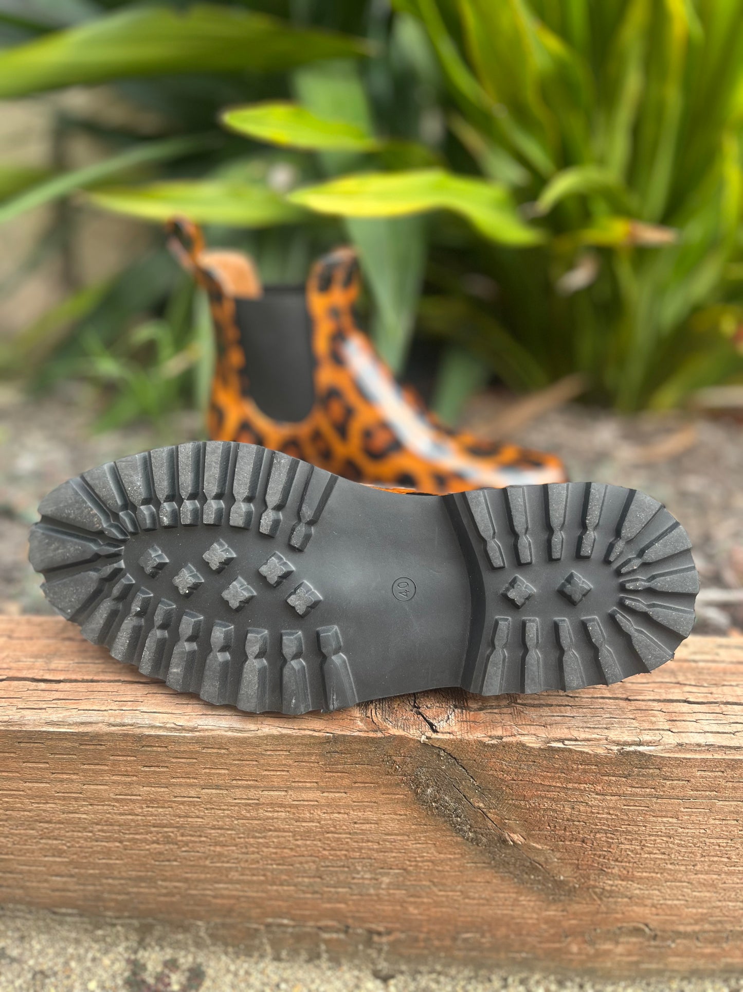 Gummie Boots - Leopard