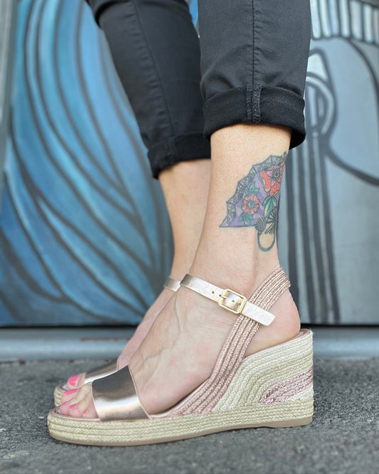 Perols Multi Wedge - Pale Rose