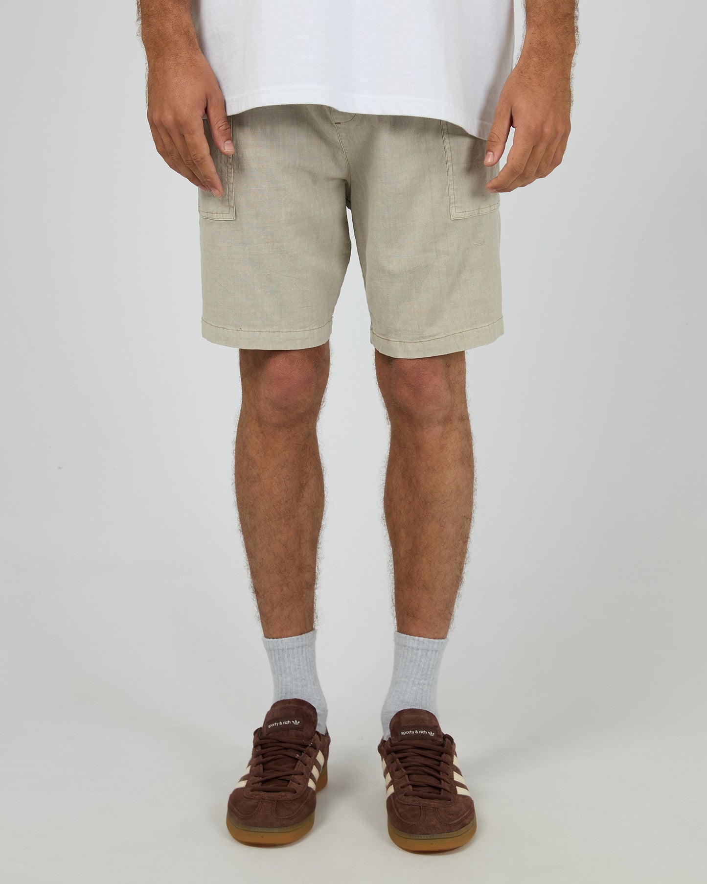 EW Patch Pocket Shorts - Brown