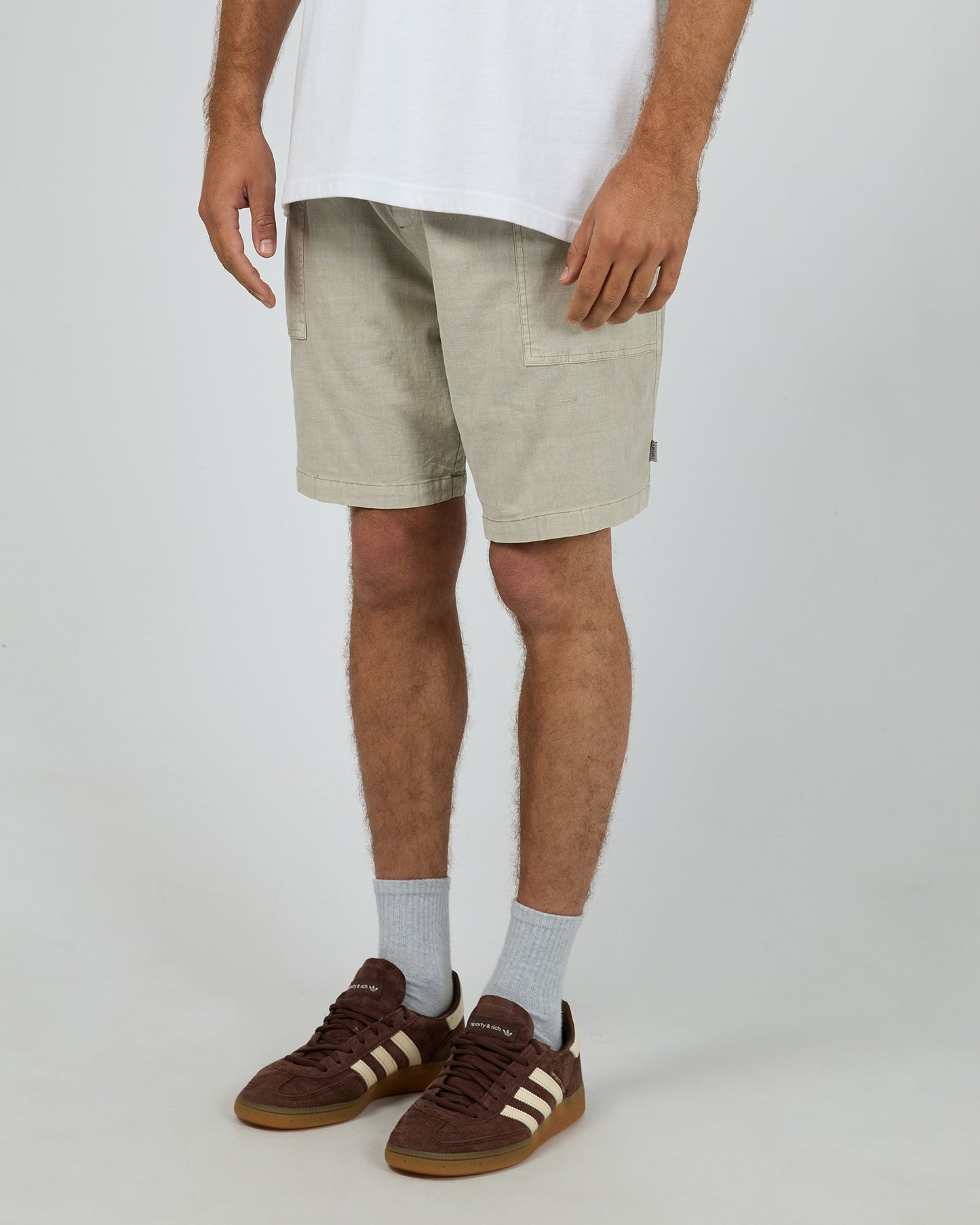 EW Patch Pocket Shorts - Brown