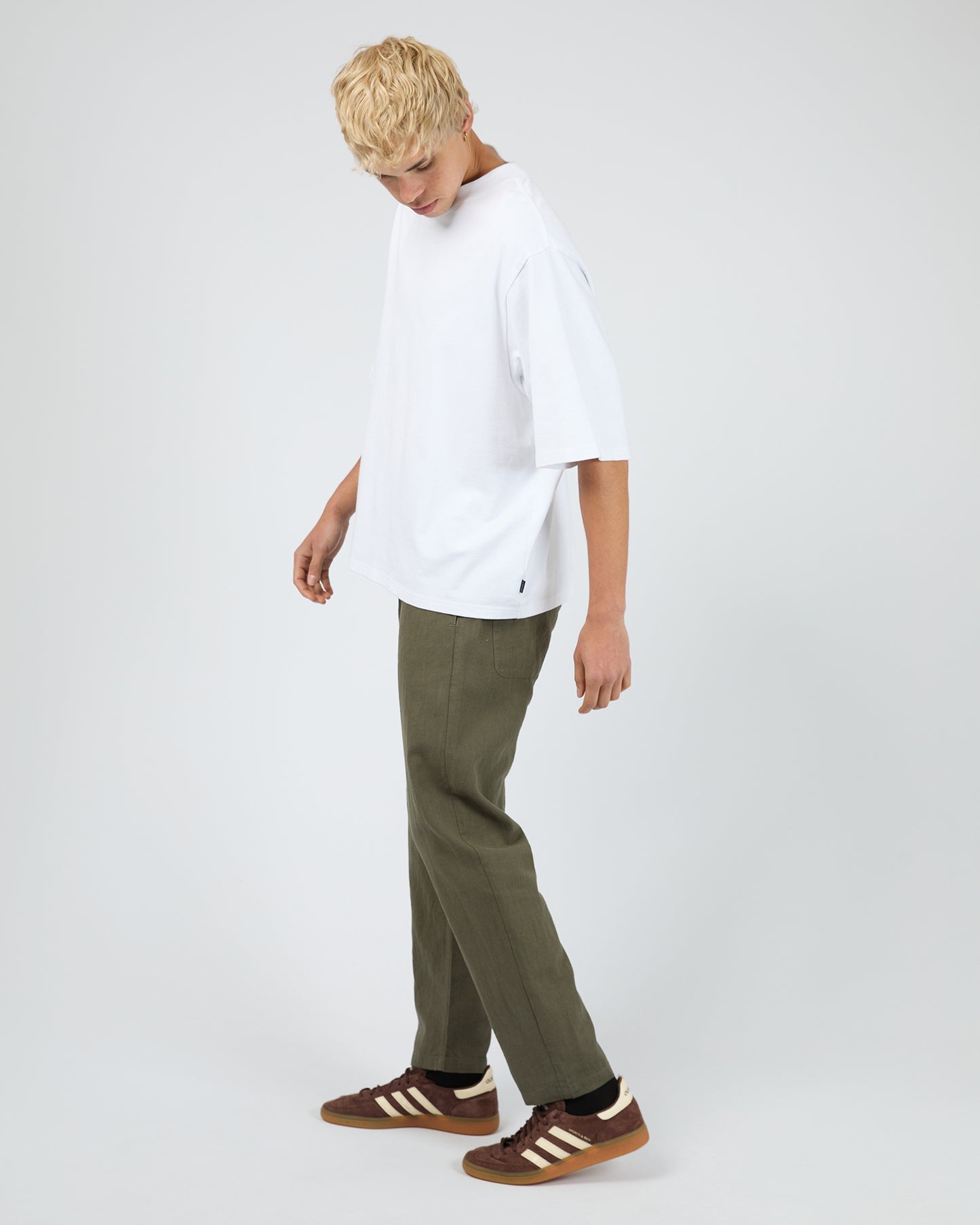 Linen Pants - Khaki