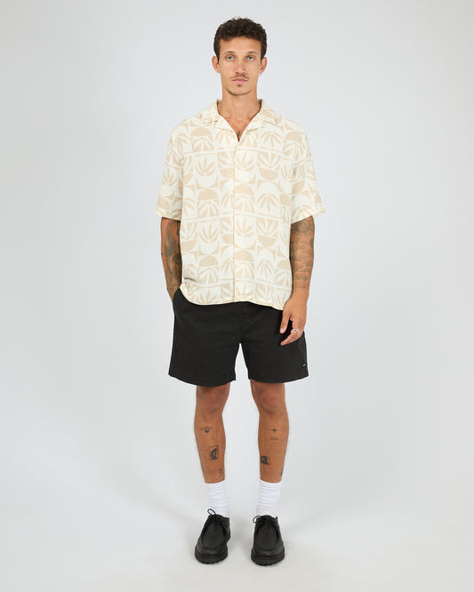 Hour Glass SS Shirt - Vintage White