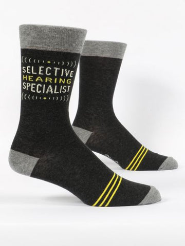 Selective hearing specialist  - Mens socks