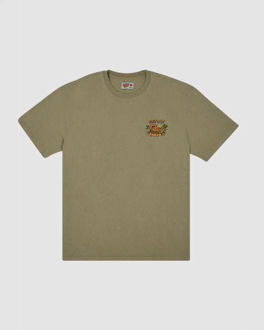 Flat Out Tee - Khaki
