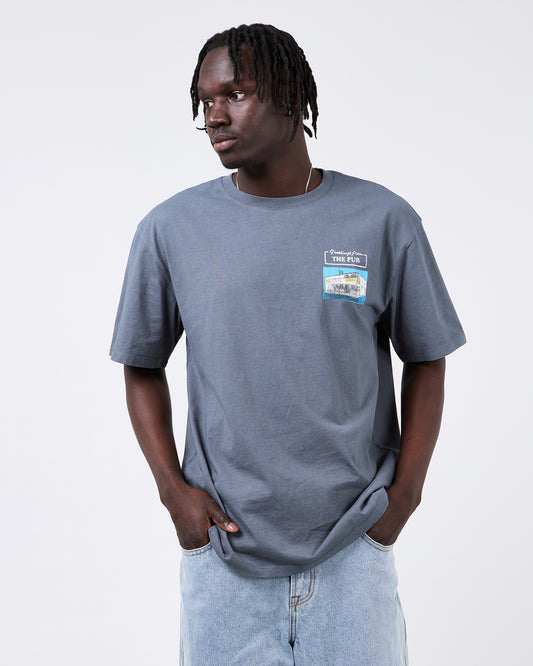 The Pub Tee - Surf Blue