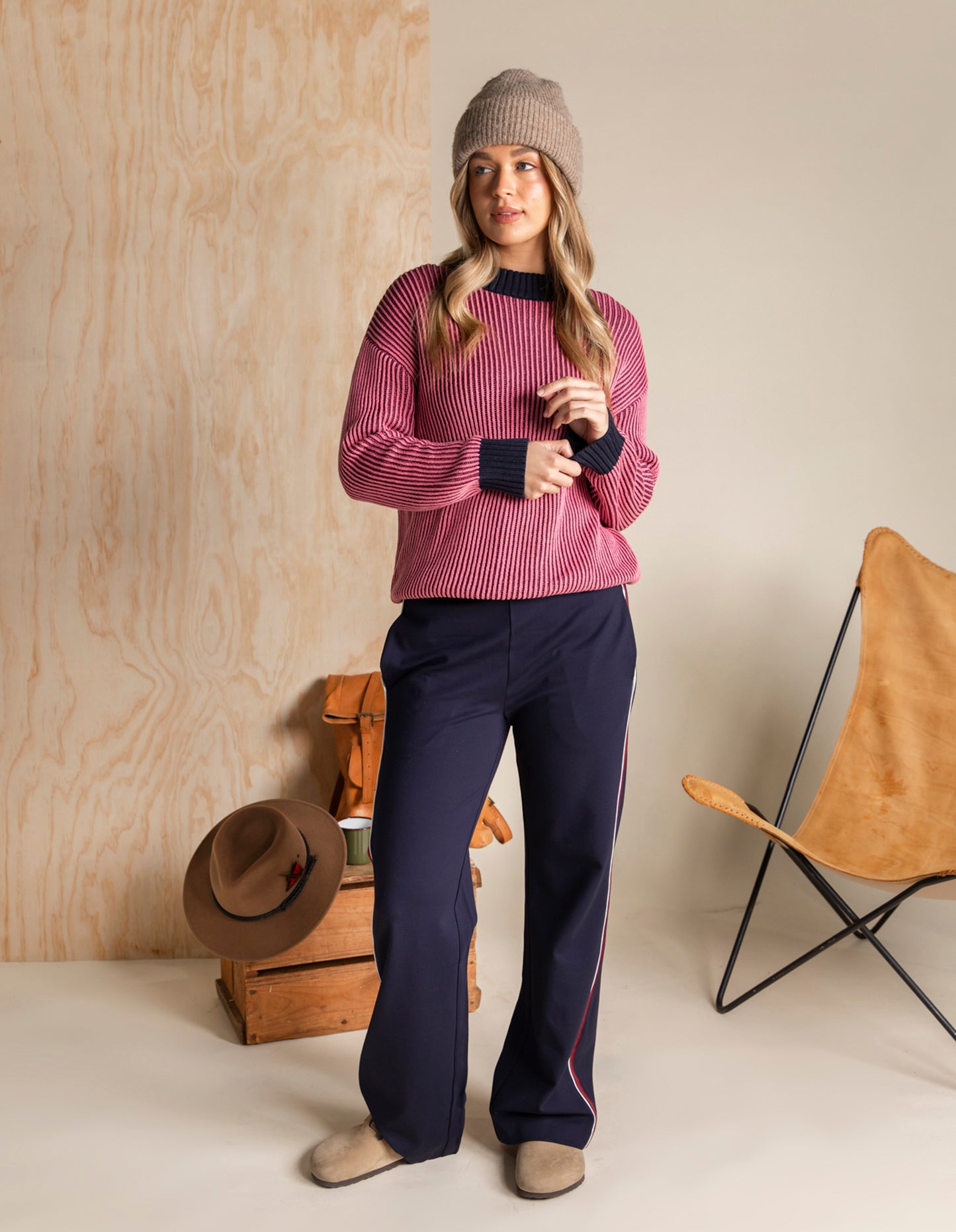 London Pants - Dark Sapphire