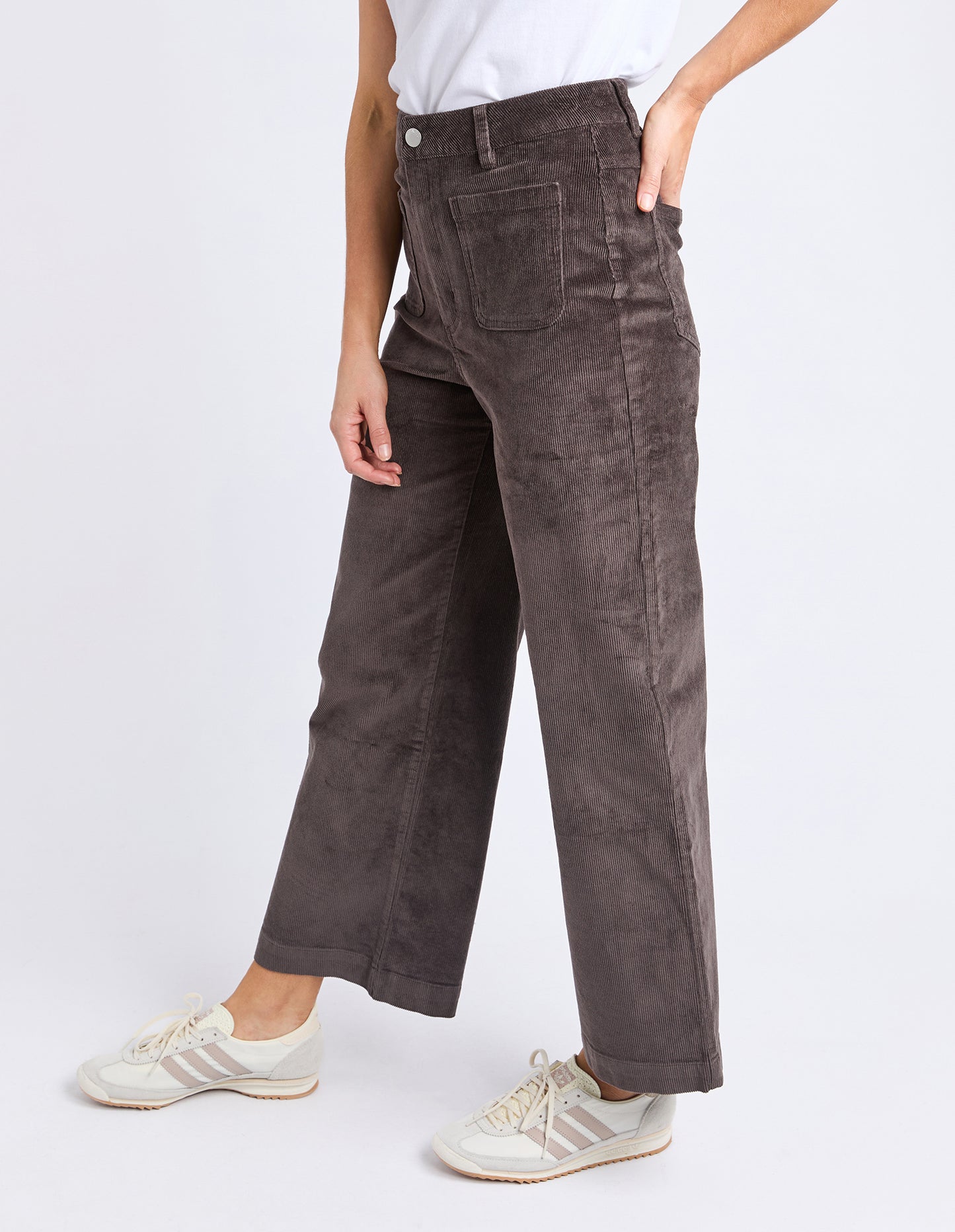 Henrietta Cord Pants - Coffee