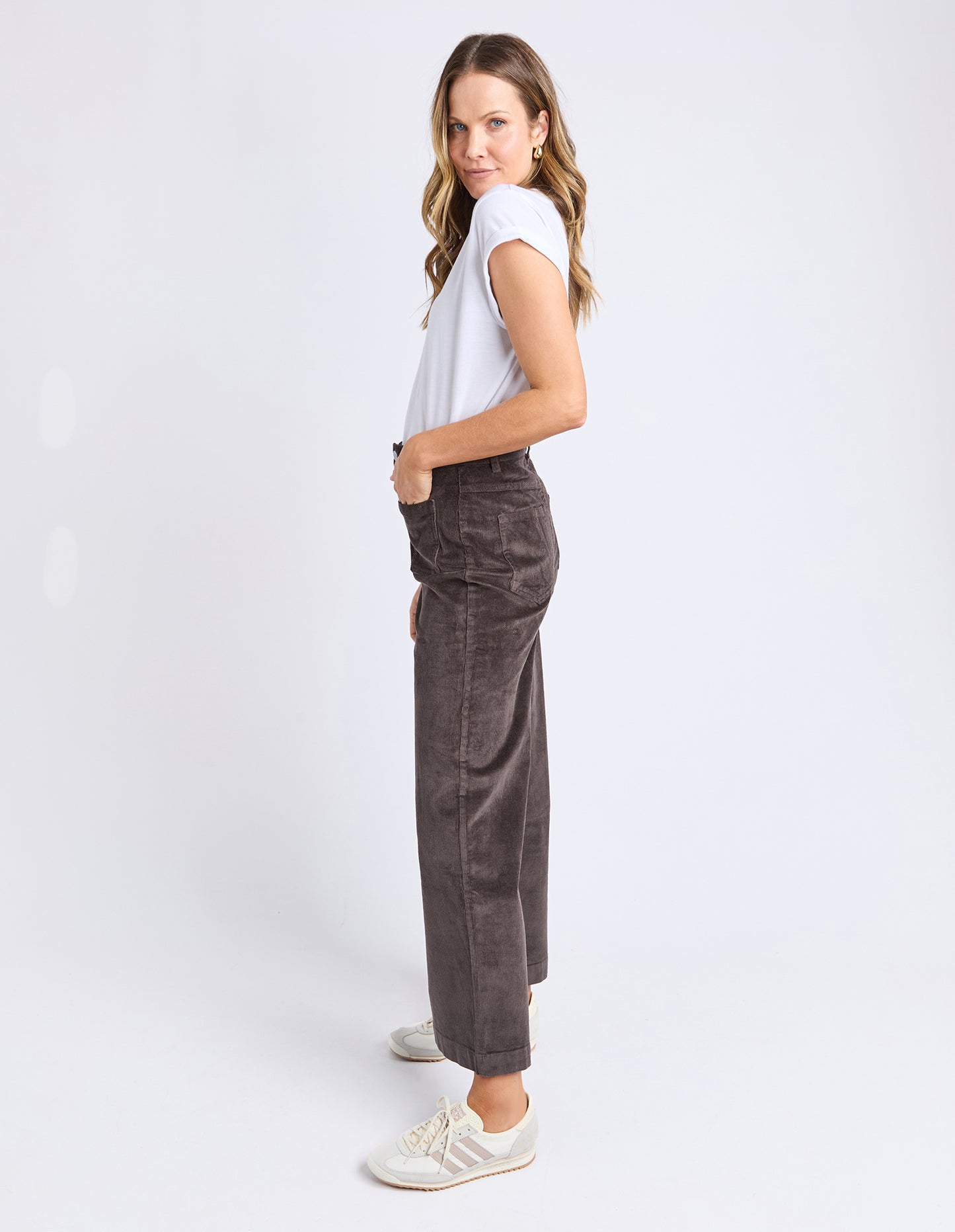 Henrietta Cord Pants - Coffee