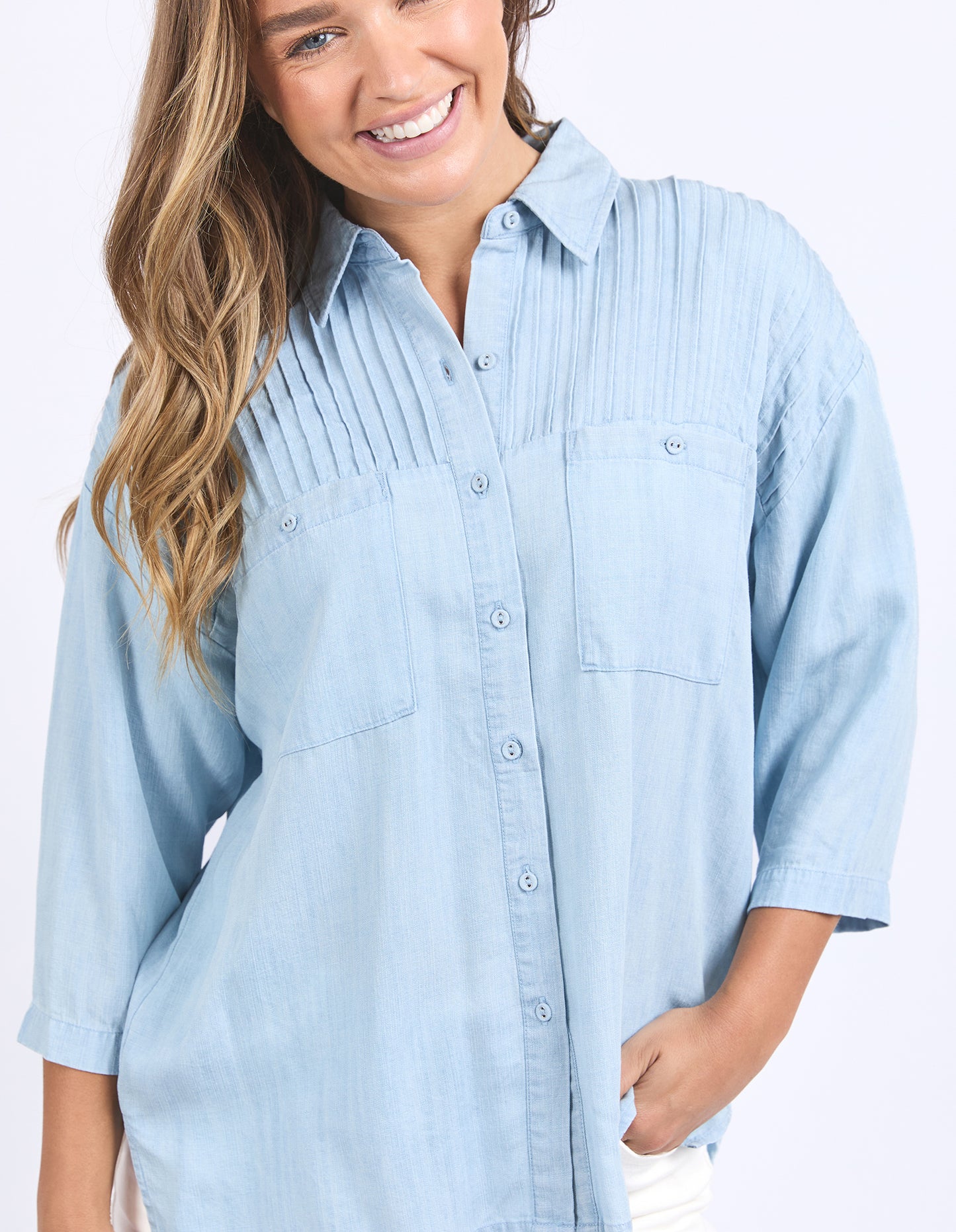Spire Shirt - Light Blue