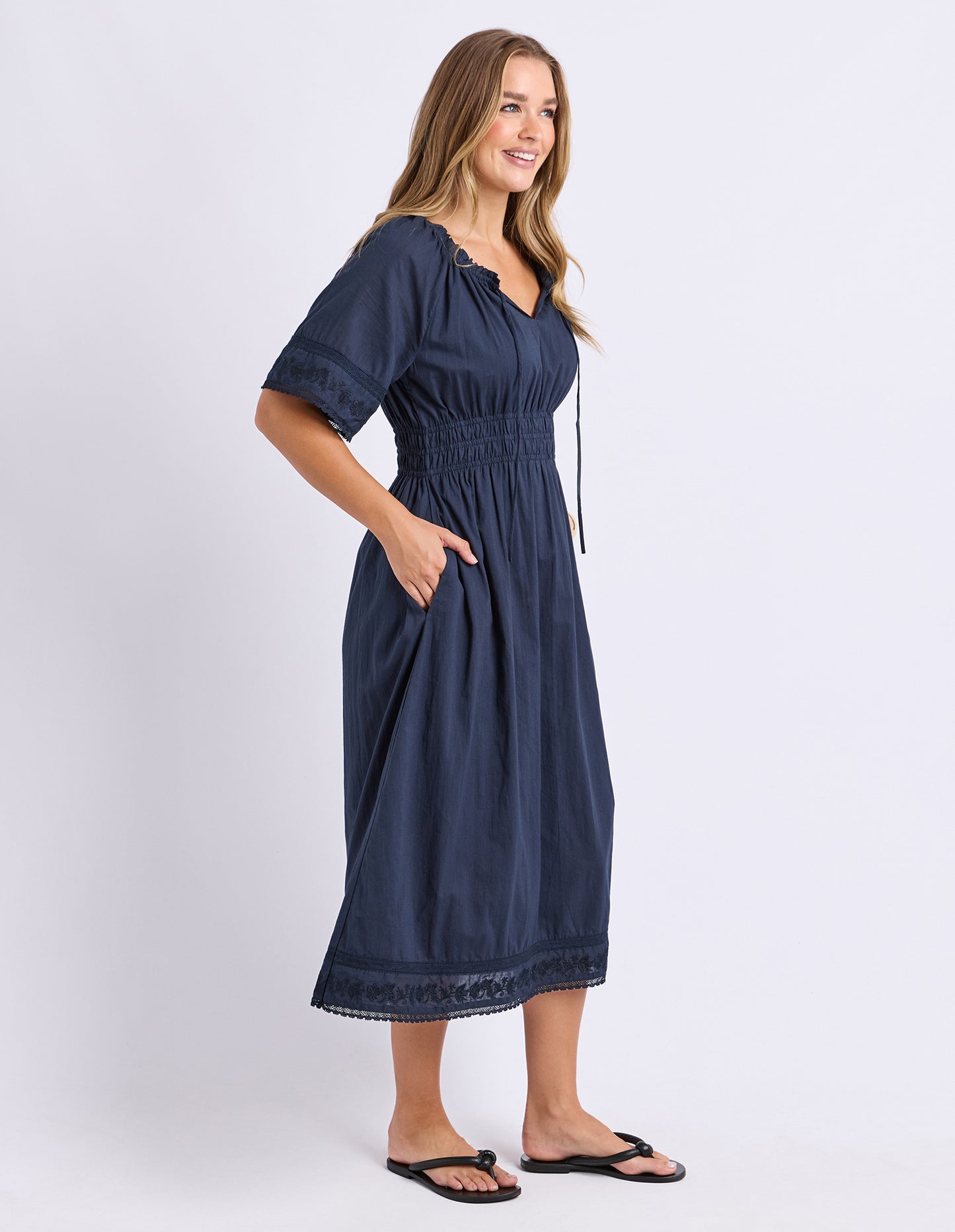 Juna Dress - Dark Sapphire