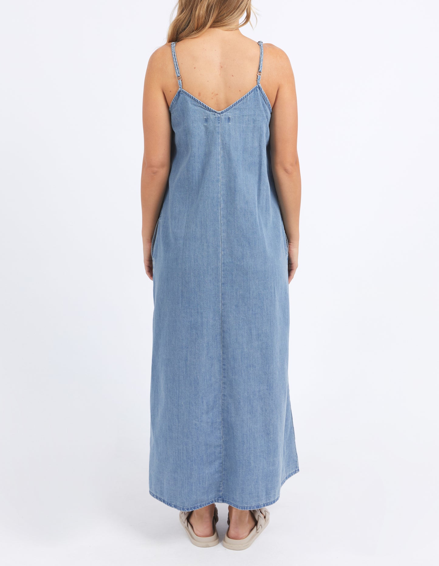 Roma Dress - Blue Denim