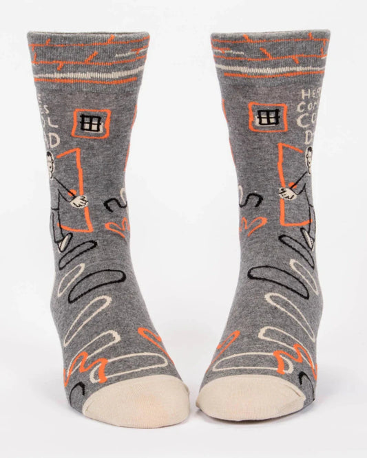 Here Comes Cool Dad - Mens Socks