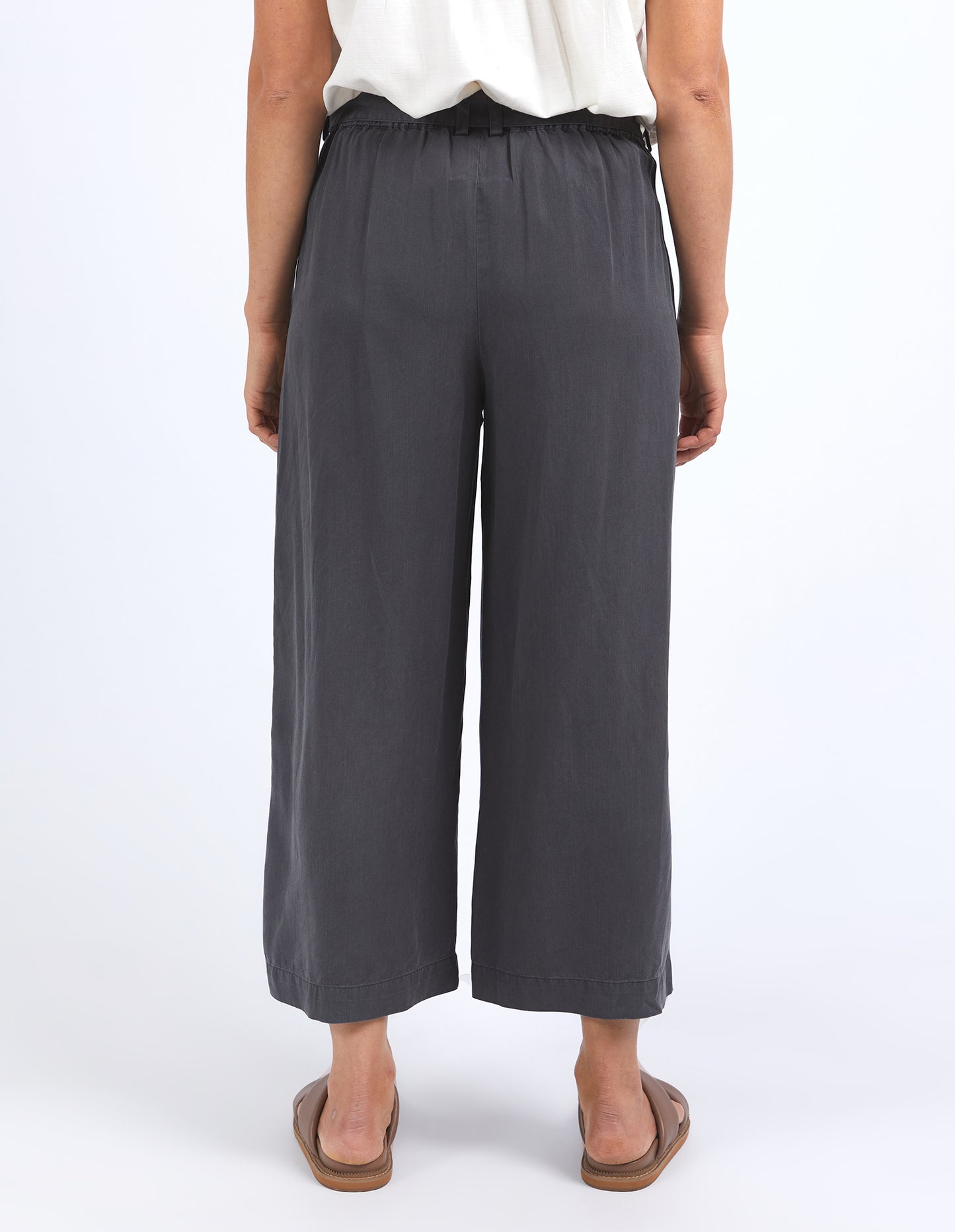 Blissed Washed Pants - Washed Black