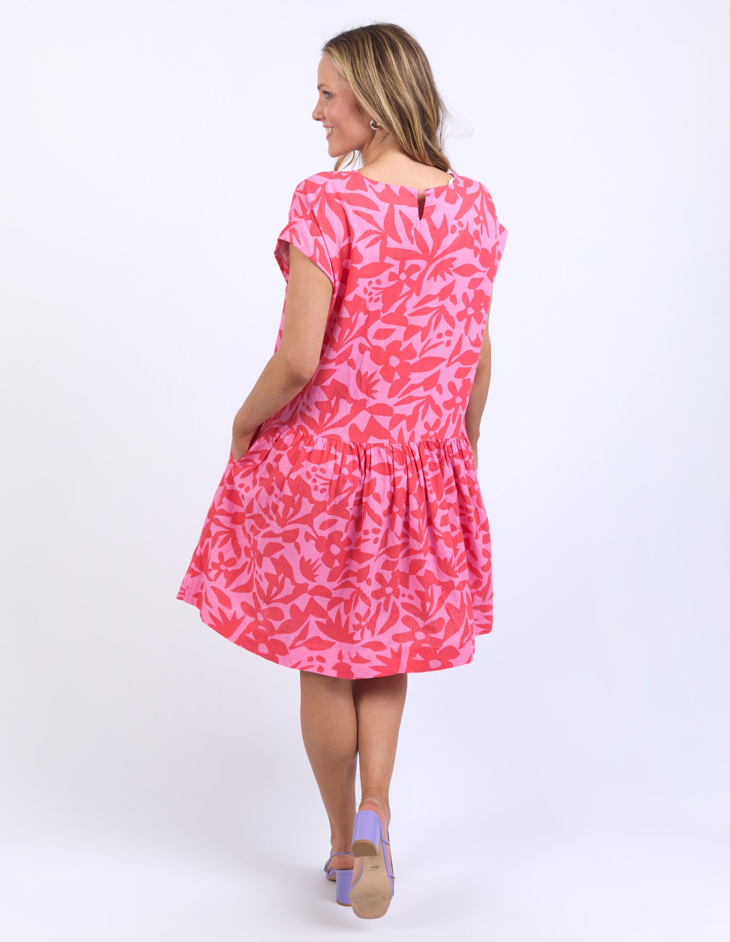 Sunset Hour Dress  - Strawberry