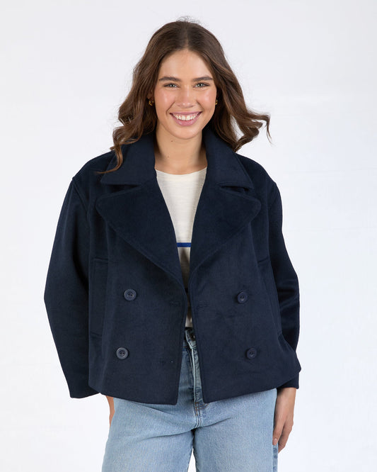 Harley Peacoat - Navy