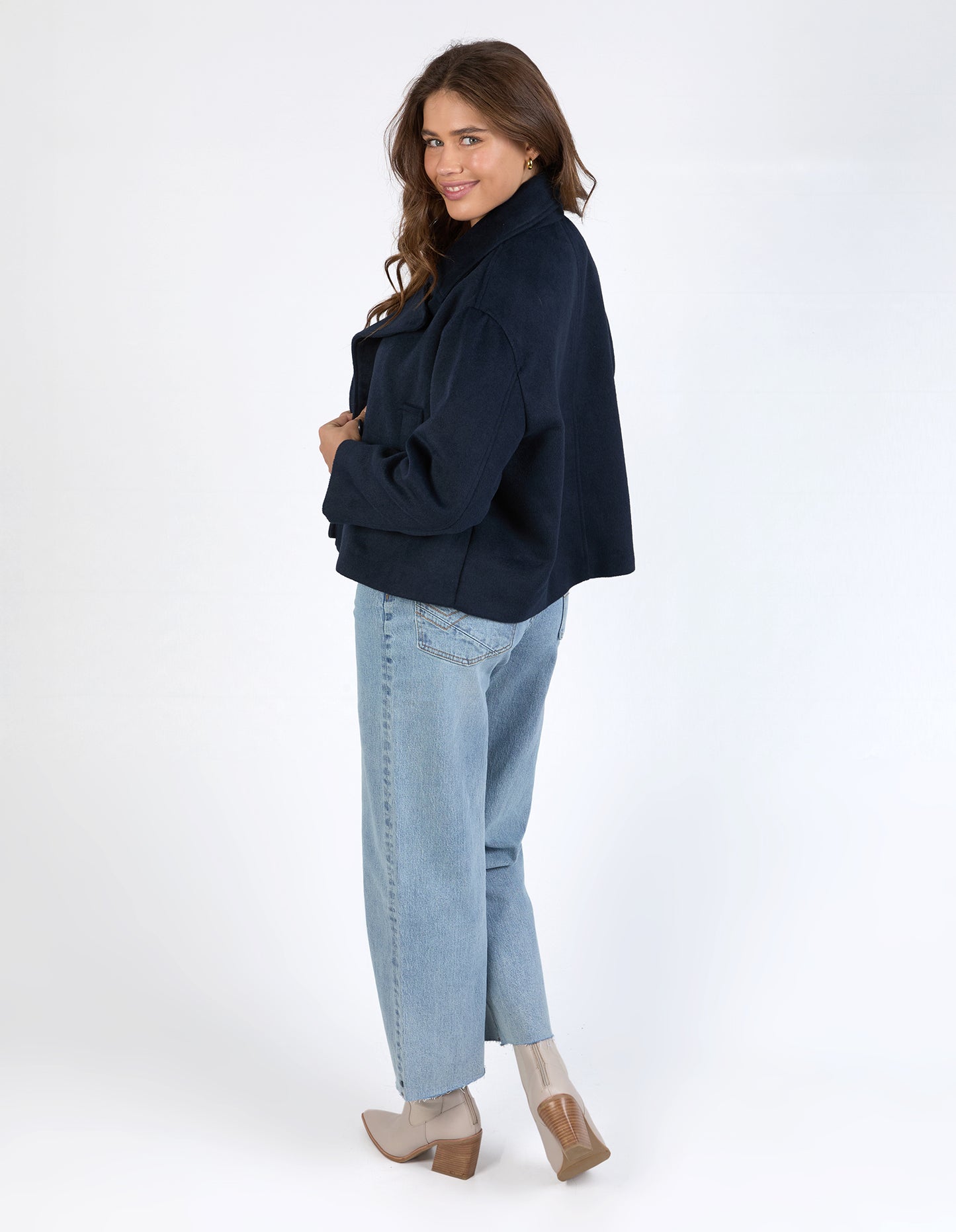 Harley Peacoat - Navy