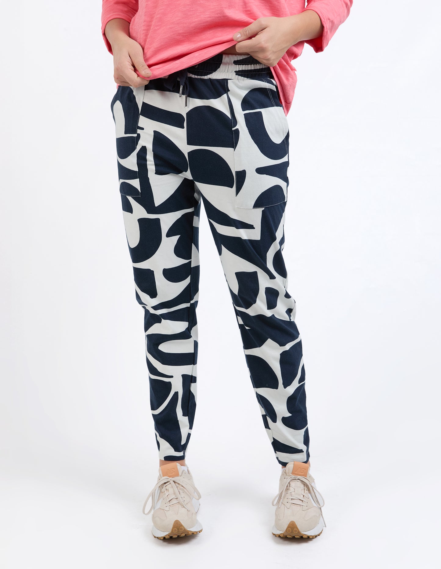 Mural Lounge Pants - Navy