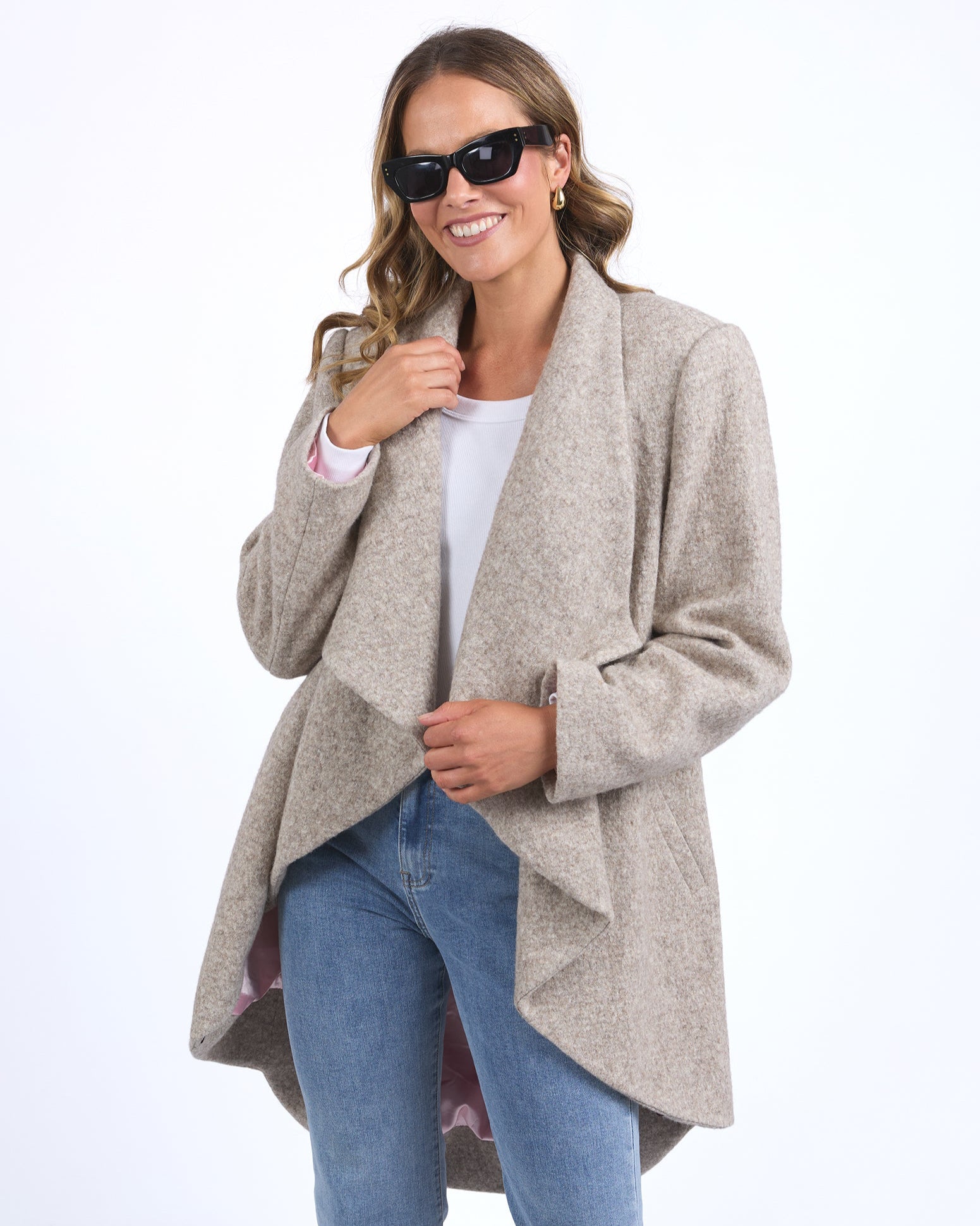 Abigail Coat - Oat – Ramjet Assortments
