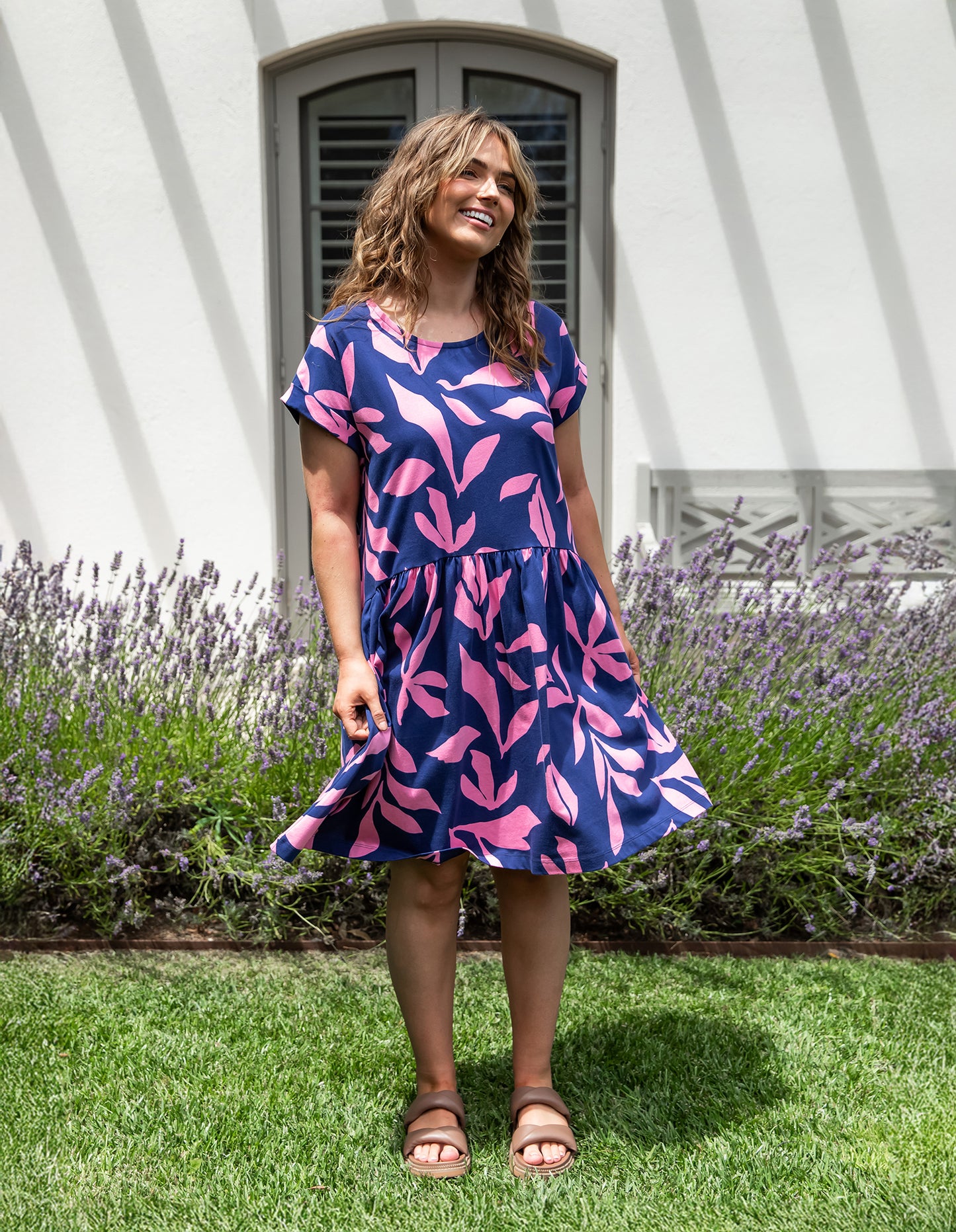 Mimosa Dress - Blue Depths
