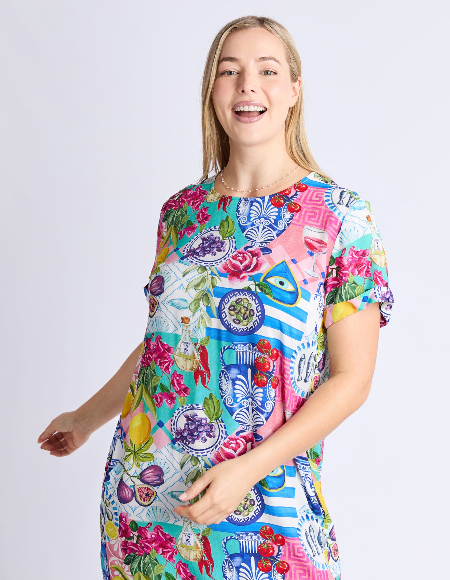 Lala Land Shift Dress - Multi