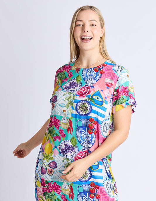 Lala Land Shift Dress - Multi
