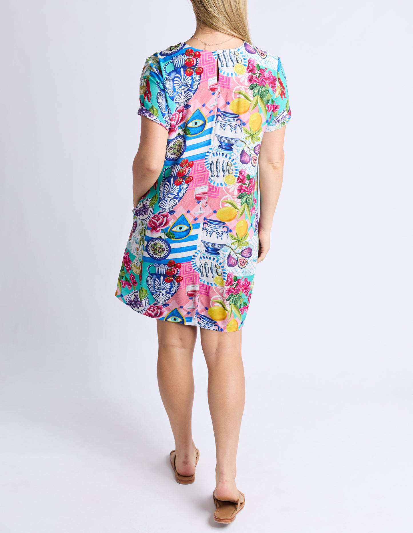 Lala Land Shift Dress - Multi