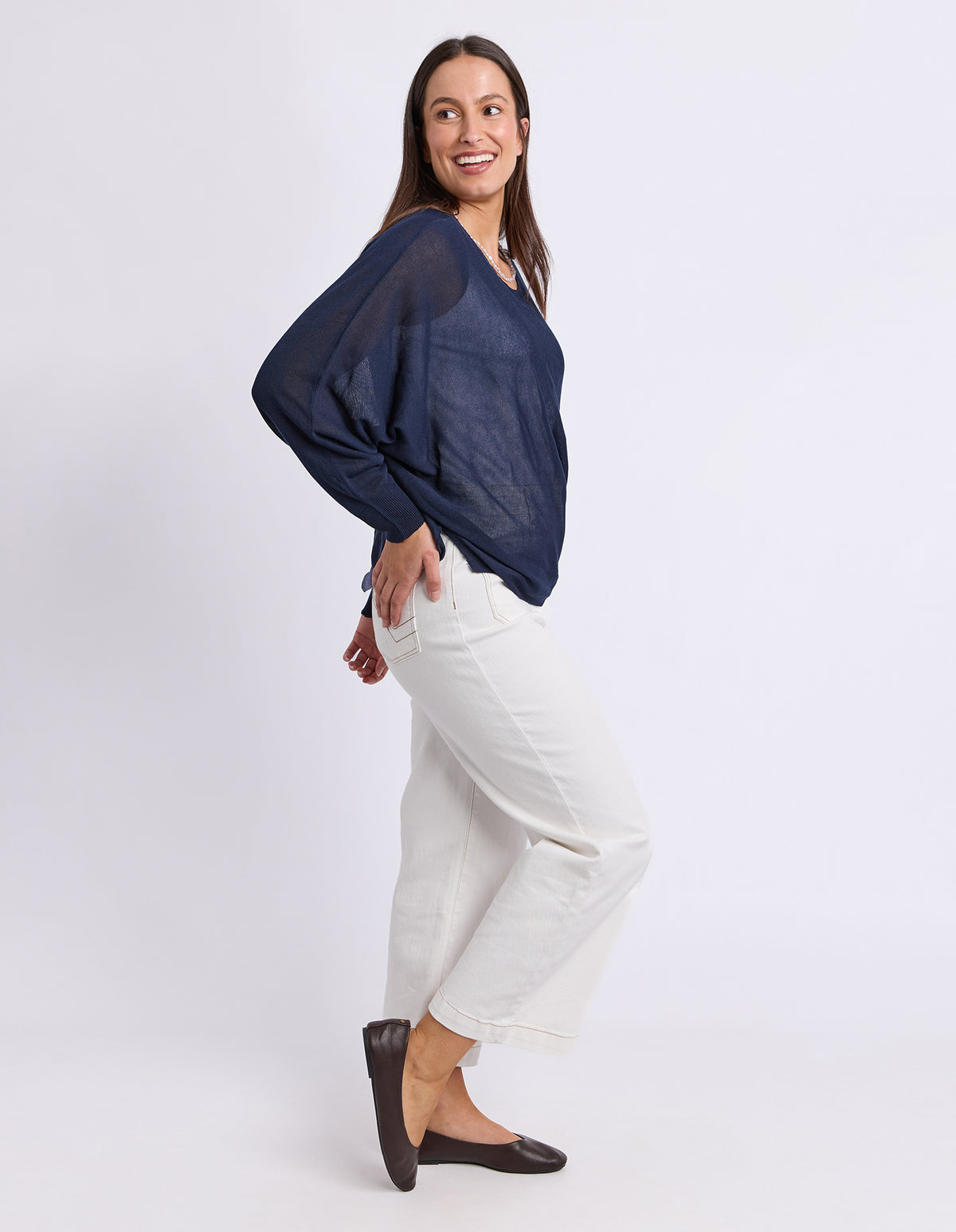 Sunshine Top - Navy
