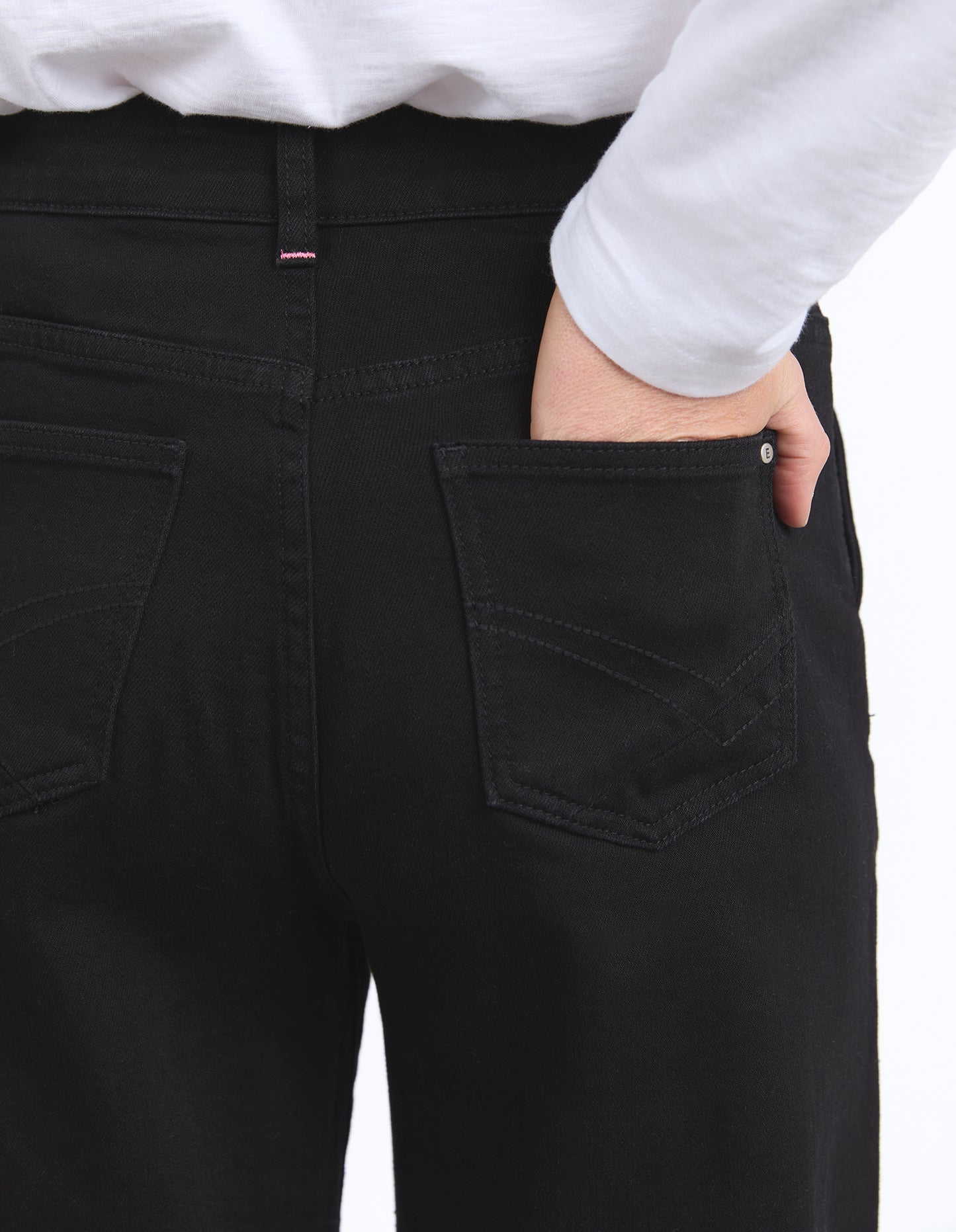 Izzy Wide Leg Jeans - Black