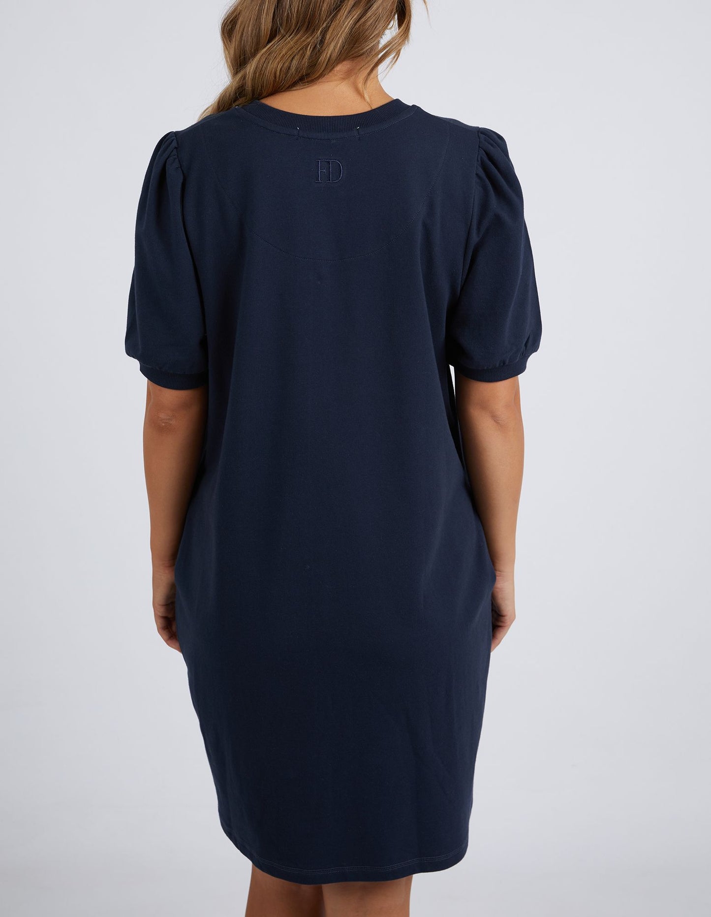 Zalia Dress - Navy
