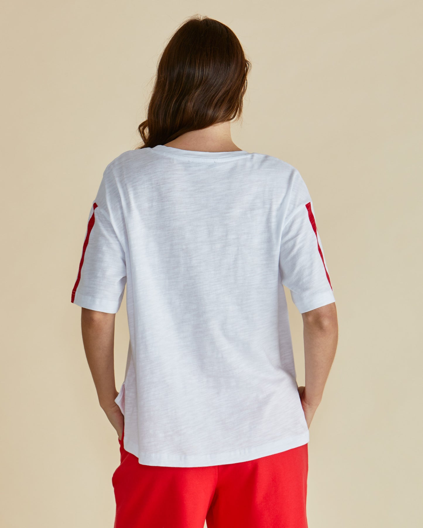 Relax Boxy Tee - Cherry
