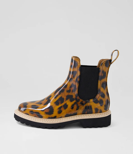 Gummie Boots - Leopard