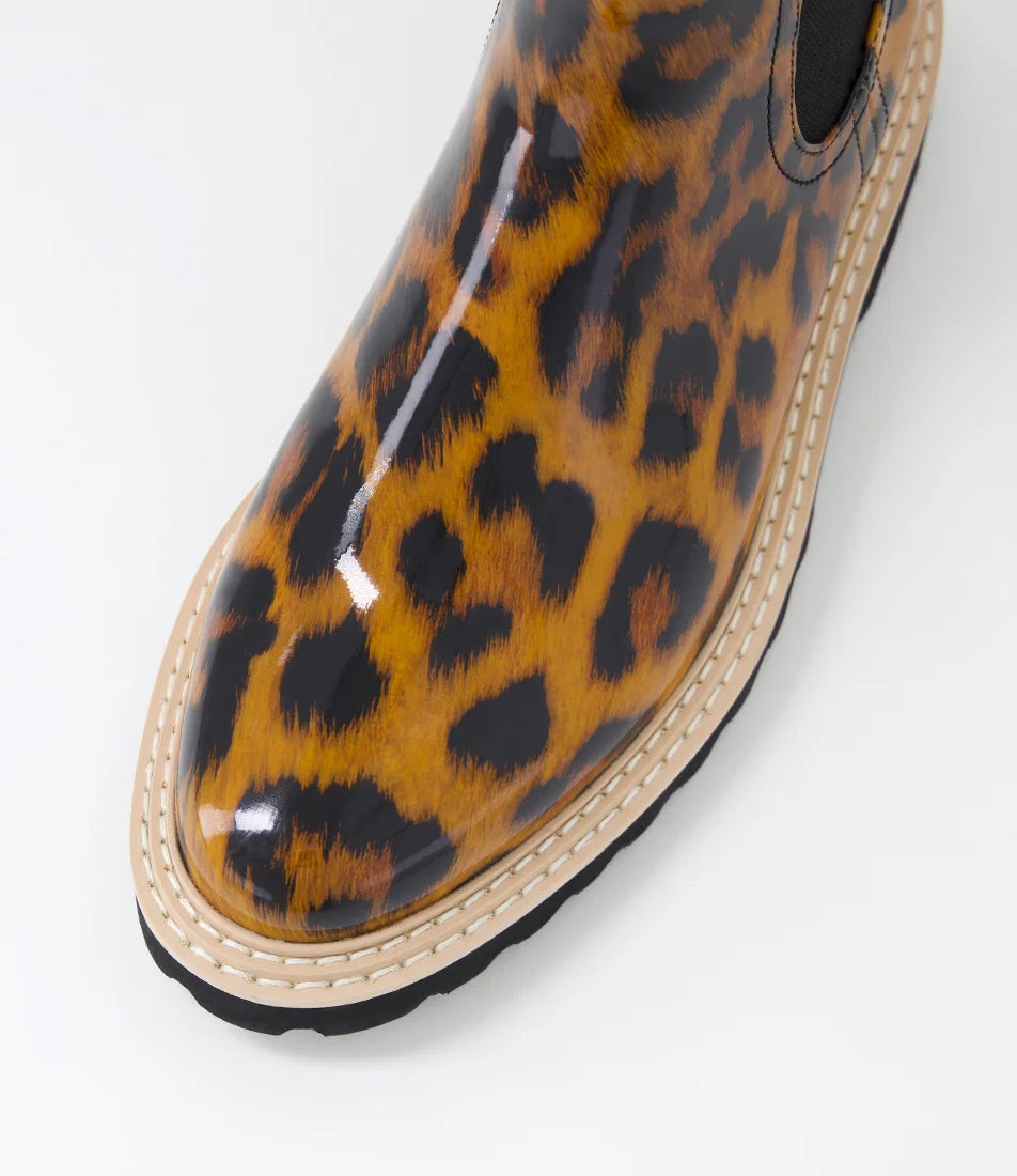 Gummie Boots - Leopard