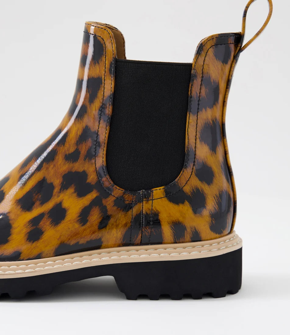 Gummie Boots - Leopard