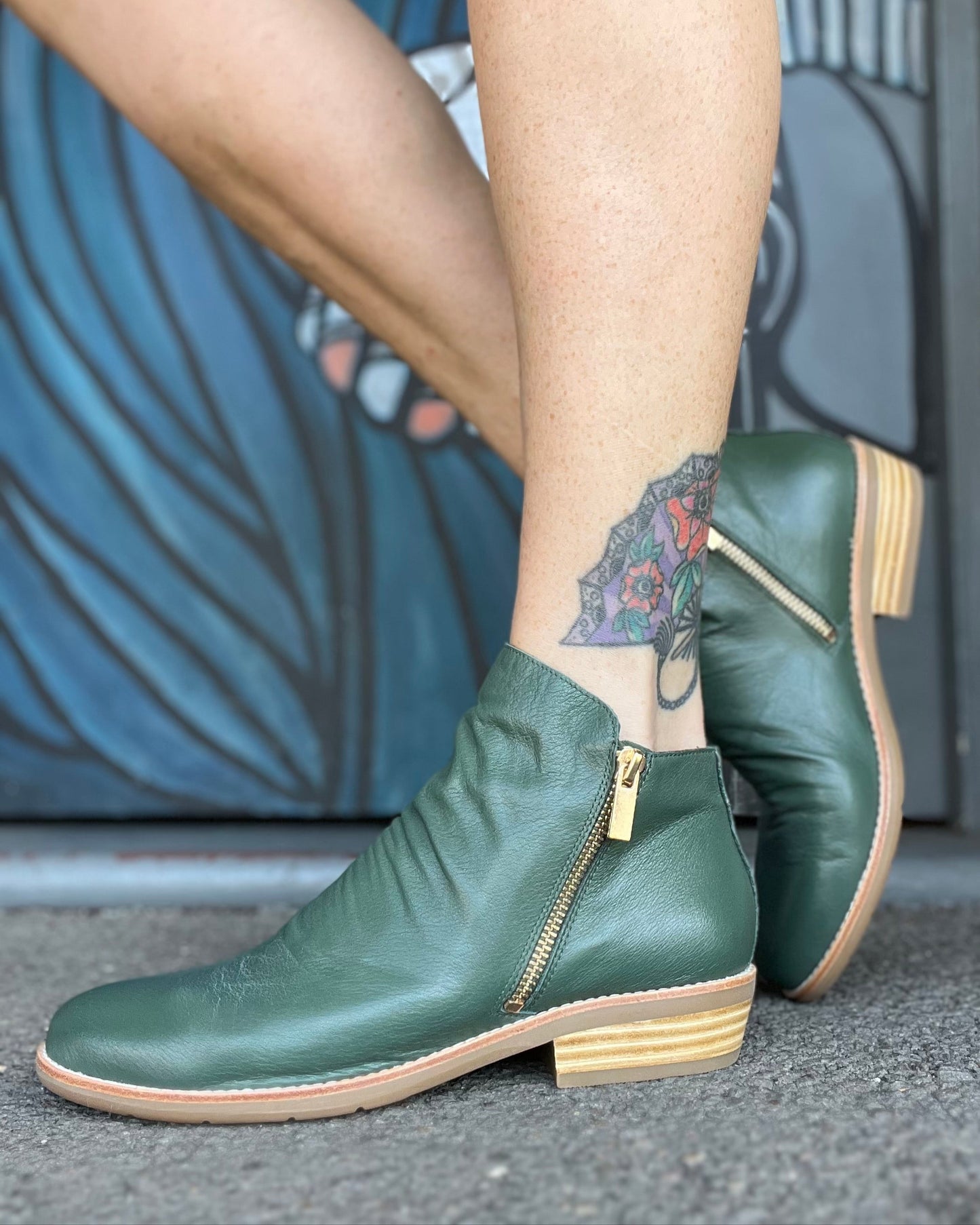 Lankin Boots - Forest Green