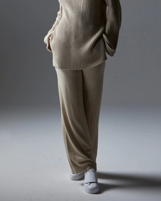 Bluebell Knit Pant - Ecru