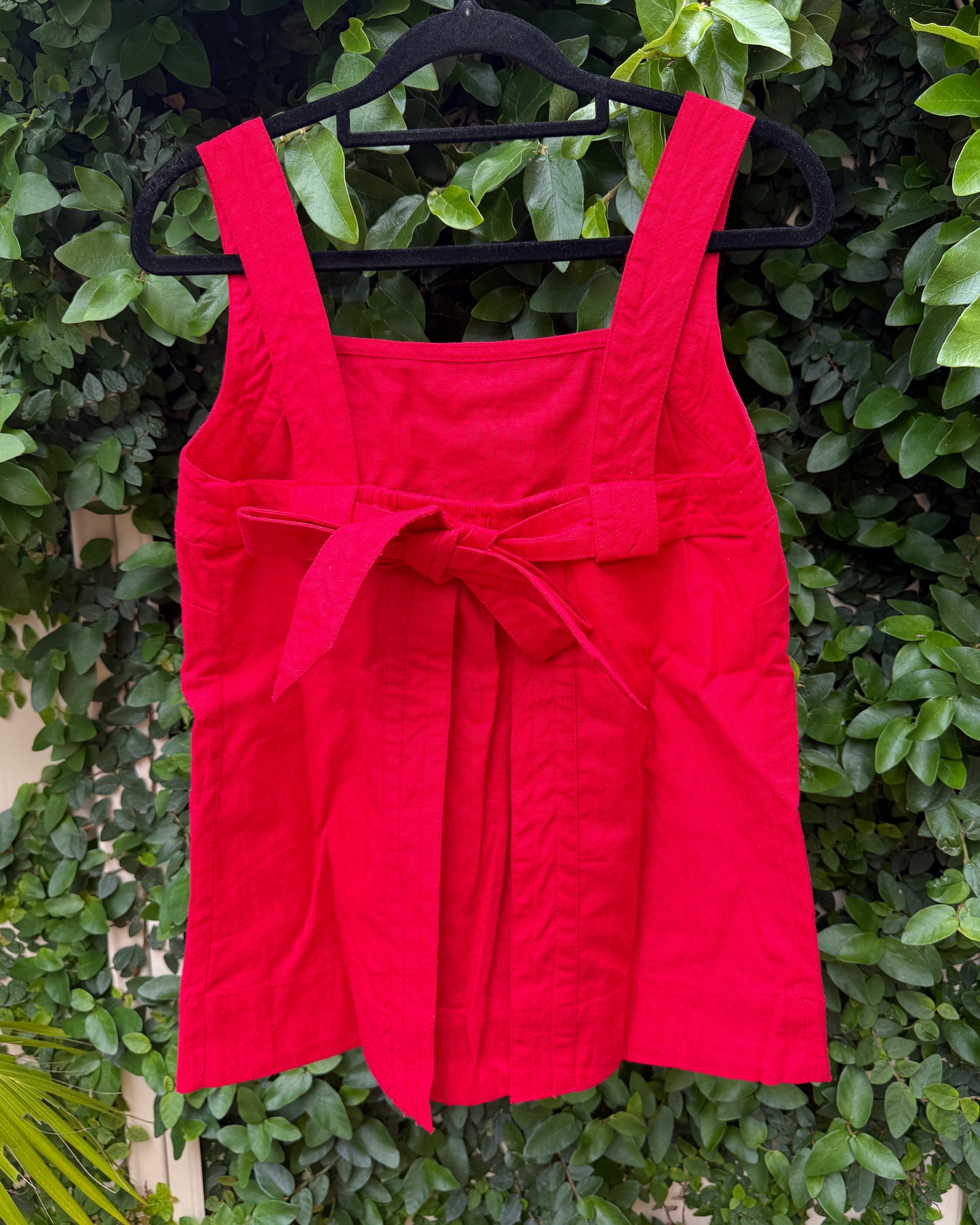Lourdes Top - Crimson