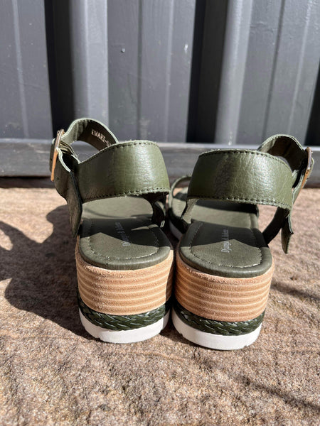 Imari Shoes - Olive