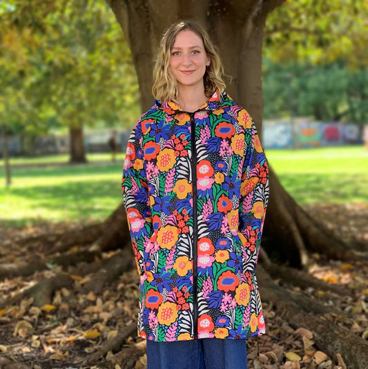 Flower Collage - Raincoat